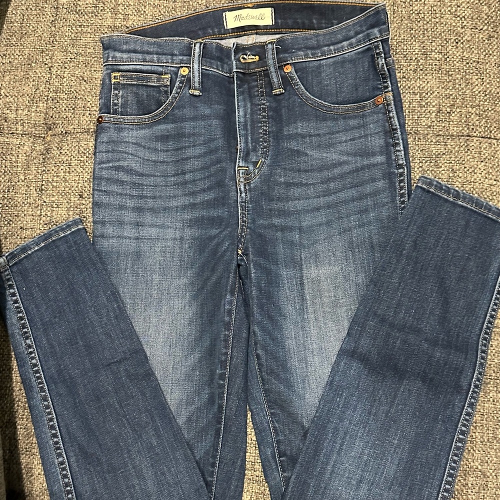 Madewell 10” high rise skinny Jean, size 26
